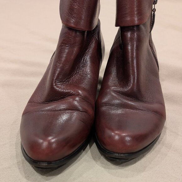 Spring Step Stockholm Booties in Bordeaux - Women's sz 7 - Picture 6 of 12